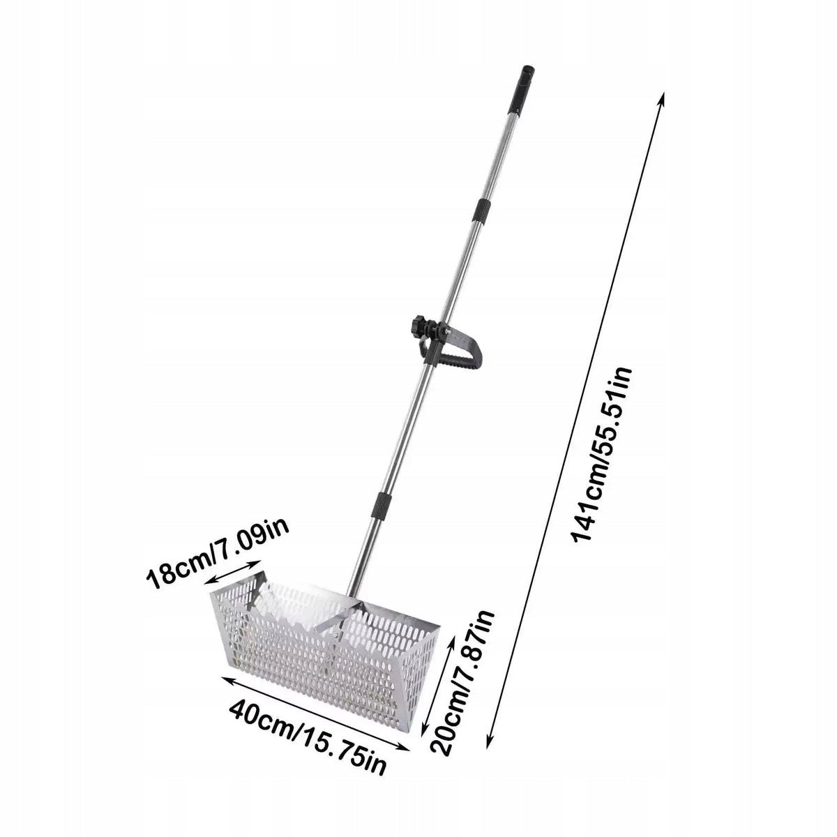 STAINLESS STEEL BEACH SEARCH SIEVE SAND SCREENER ADJUSTABLE Brand no brand