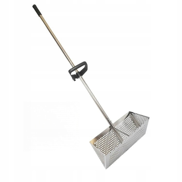 STAINLESS STEEL BEACH SEARCH SIEVE SAND SCREENER ADJUSTABLE Product weight with unit packaging 2 kg