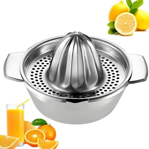 STAINLESS STEEL CITRUS PRESS HAND JUICER FRUIT STEEL Brand no brand