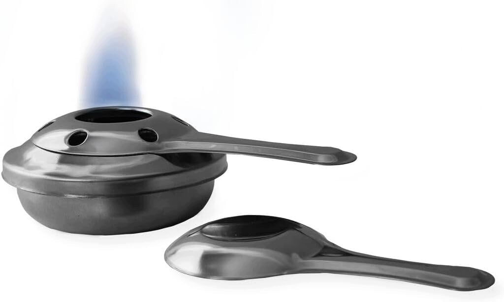 STAINLESS STEEL FONDUE BURNER 180 X 40 X 160 MM IDEAL Brand Boska
