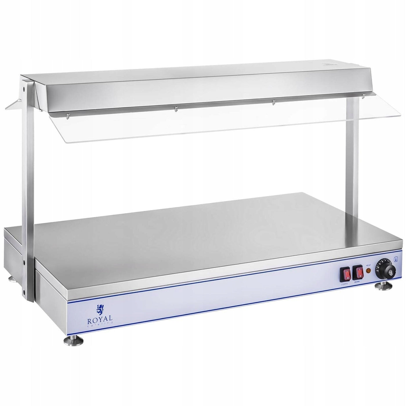 STAINLESS STEEL HOB WITH HOOD FOR CAPACITY GN Brand Royal Catering