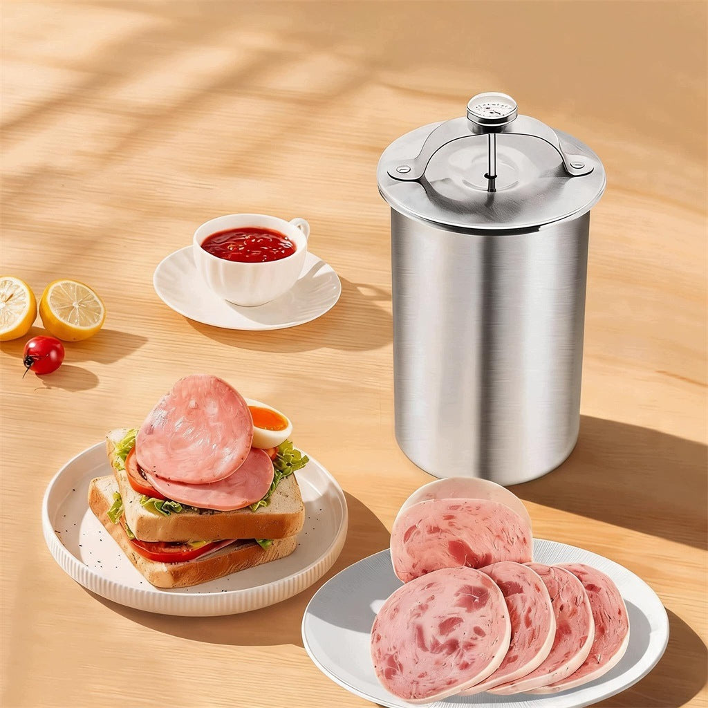 STAINLESS STEEL MEAT STEAMER THERMOMETER FOR IDEAL TEMPERATURE Brand Royalty Line