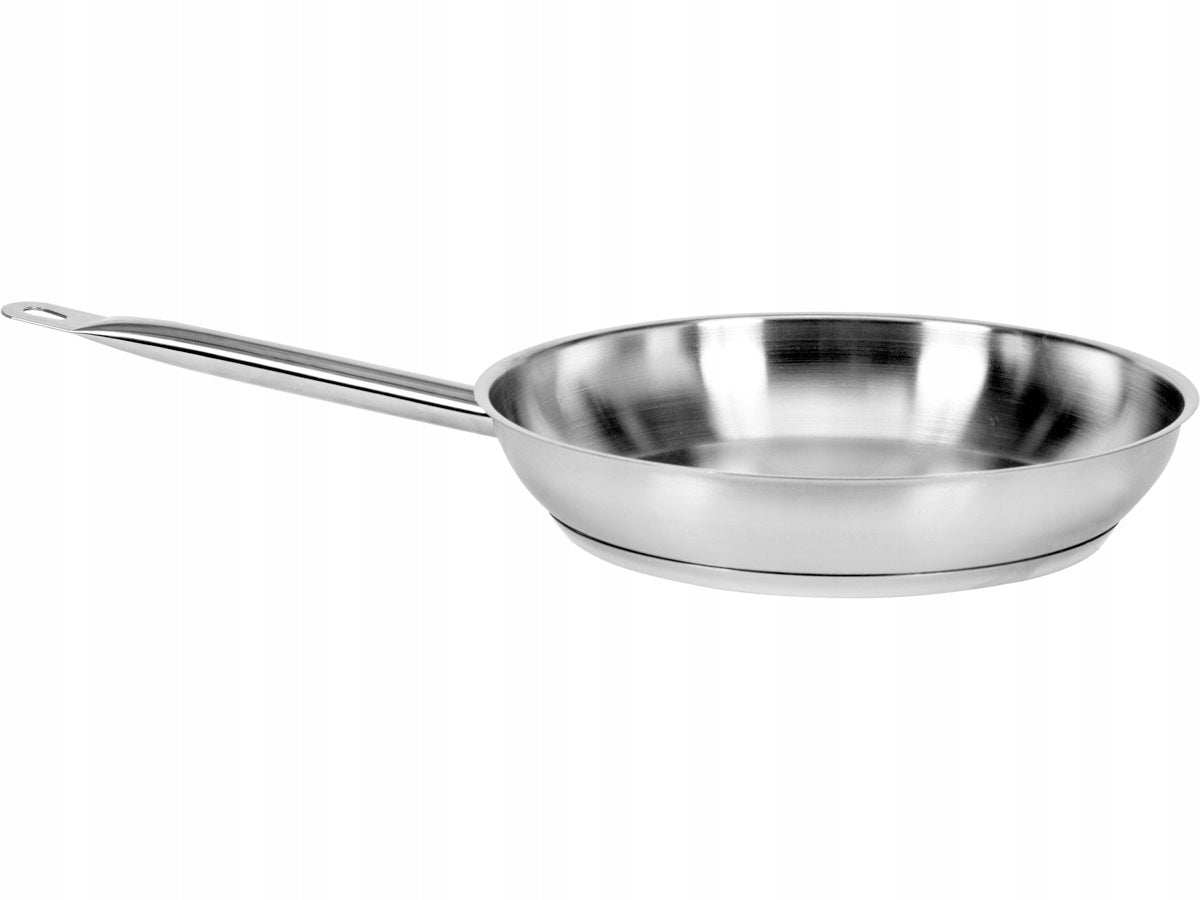 STAINLESS STEEL PAN Yato 28 cm Traditional for Induction Gas Packaging status original