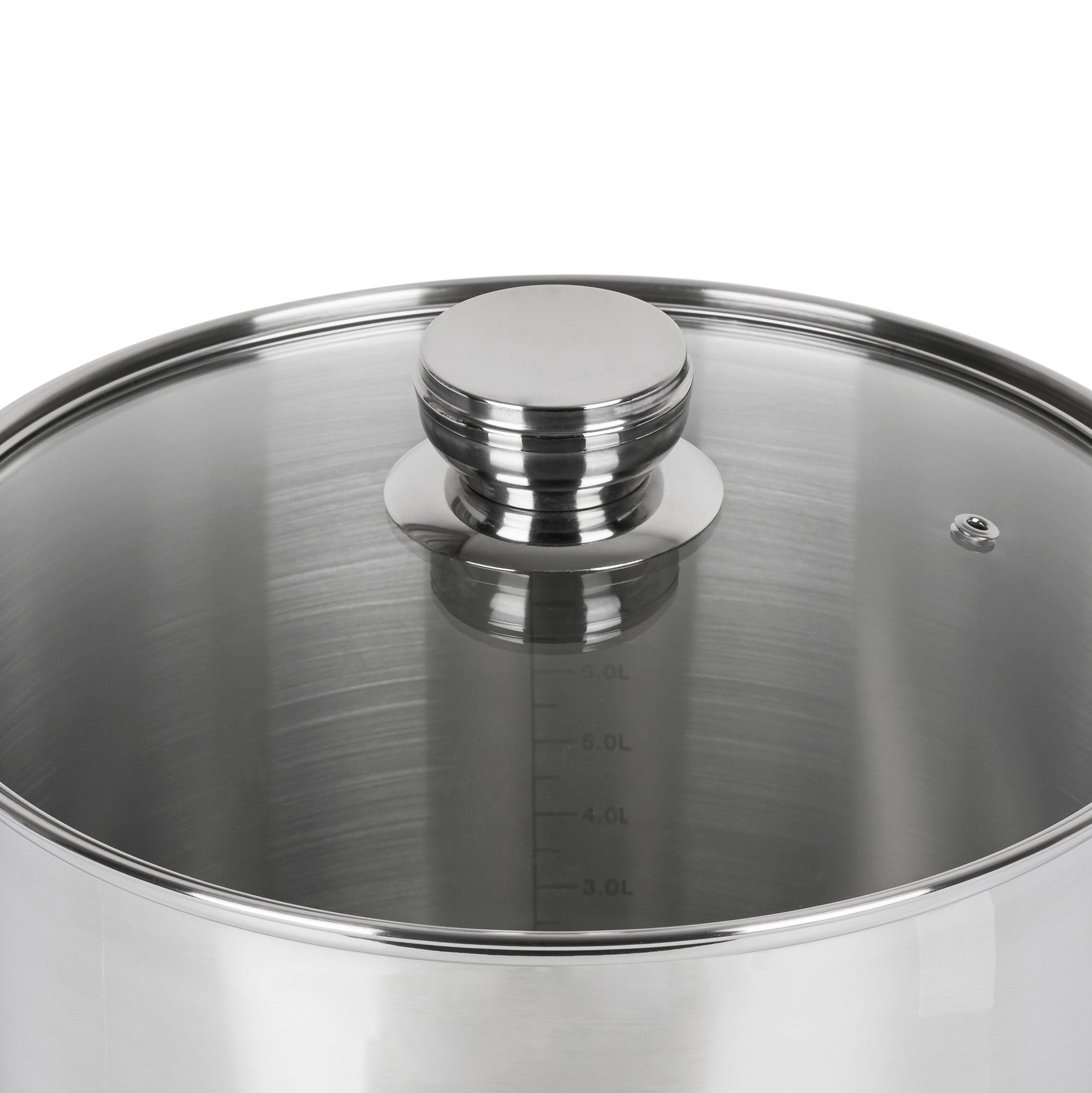 STAINLESS STEEL POT 15L GASTRO INDUCTION 30CM HIGH LARGE TOPFANN Manufacturer code 9111
