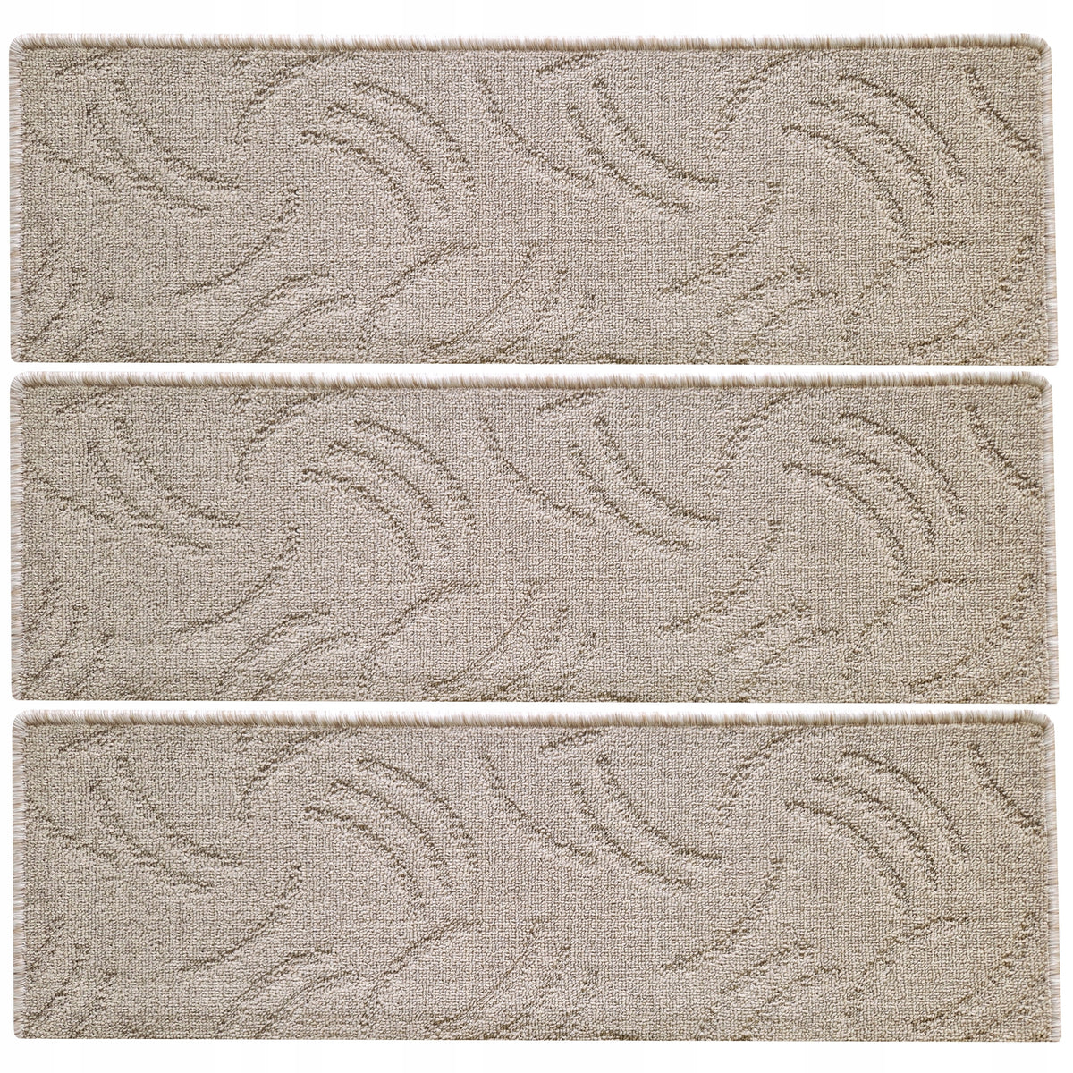 STAIR COVERS FOOT RUGS ELEGANT EMBOSSED PATTERN RECTANGLE 80