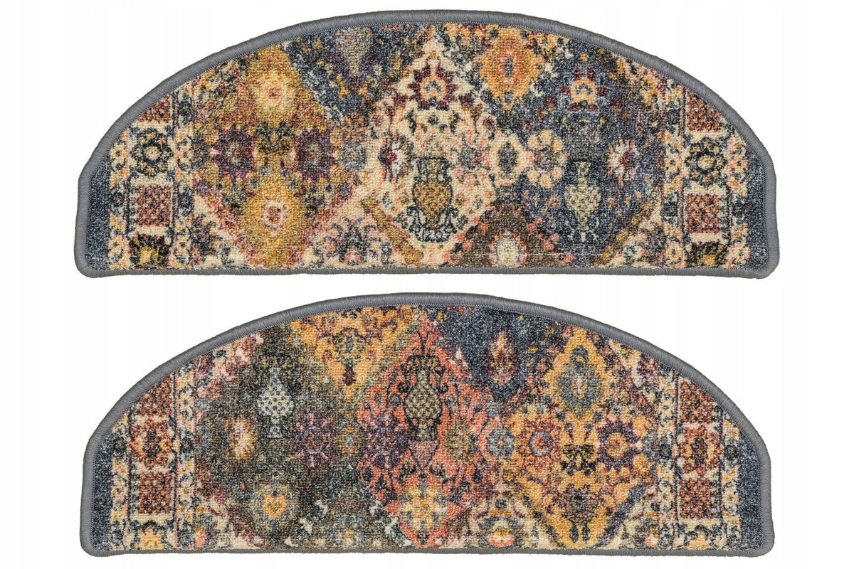 STAIR COVERS NON-SLIP RUGS SEMICIRCULAR ORNAMENTAL TREPS