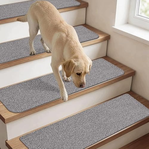 STAIR COVERS SELF-ADHESIVE NON-SLIP CARPET 70X22 CM 4 PIECES Brand no brand