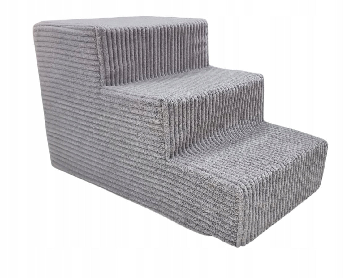 STAIRS FOR DOG RAMP PLATFORM 3 DEGREES 30cm. - GREY Packaging status original