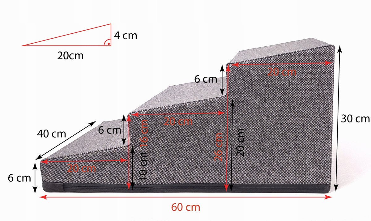 STAIRS INCLINE FOR DOG 30cm STABLE Manufacturer code Schody