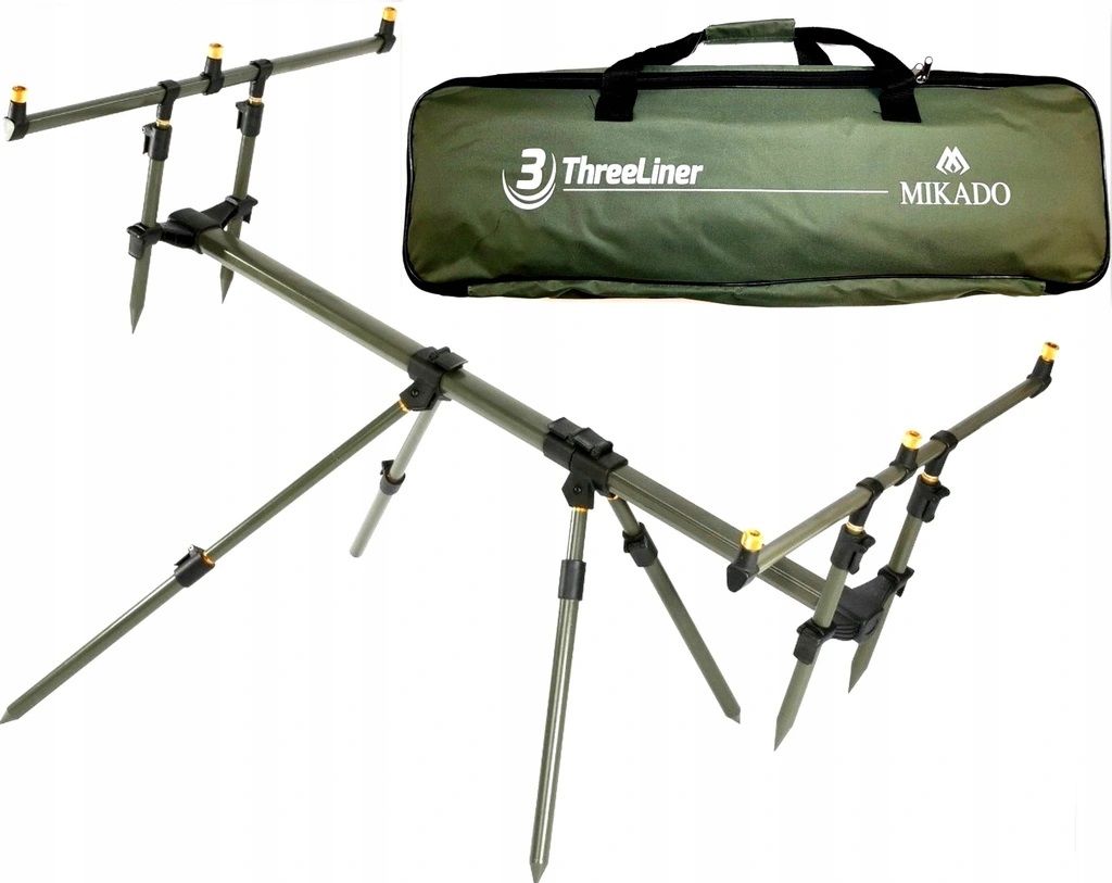 STAND MIKADO THREELINER FOR 3 RODS ROD POD ST Manufacturer code AMP03-123-3