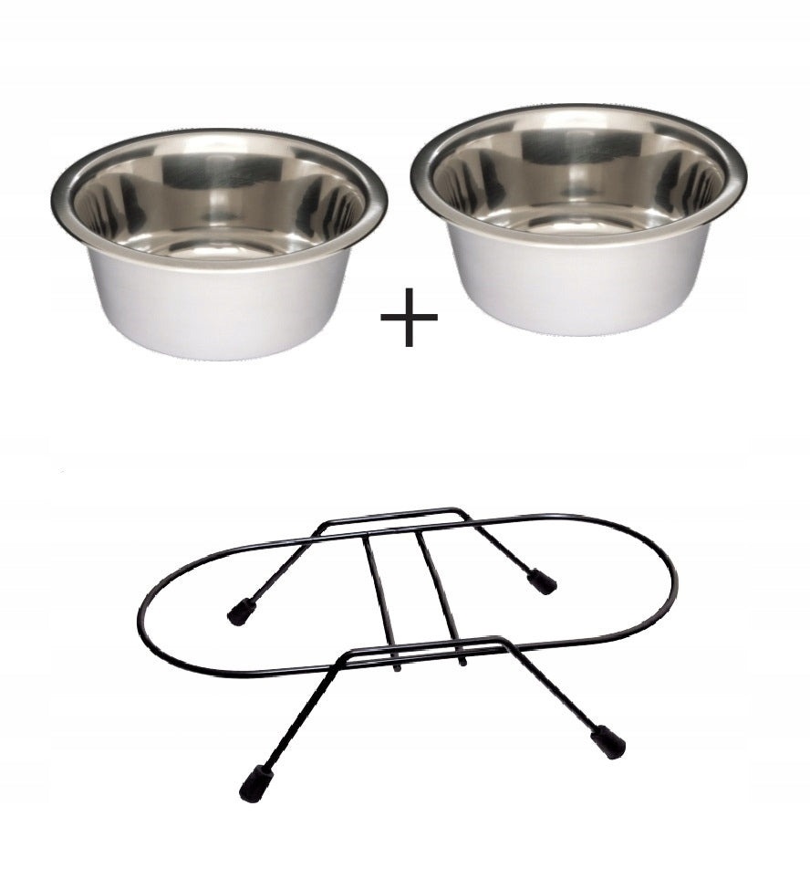STAND WITH BOWLS 1,8 L PAINTED Barry King Brand Barry King