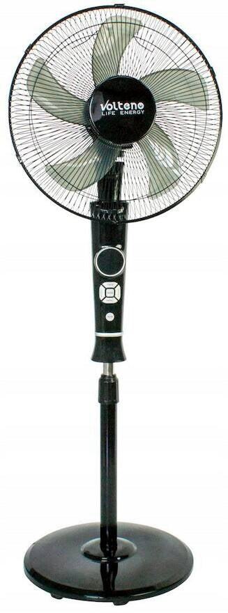 STANDING FAN FLOOR FAN OSCILLATION REMOTE CONTROL VO2428 BLACK POWERFUL Manufacturer code 5907080487286