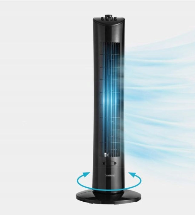 STANDING TOWER FAN WITH AROMA TRAY