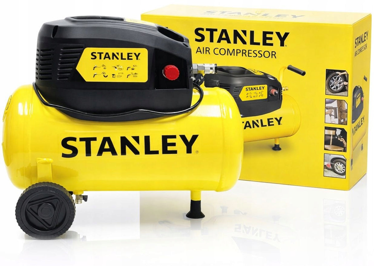 STANLEY OIL-FREE COMPRESSOR AIR COMPRESSOR 24L 8bar Brand Stanley