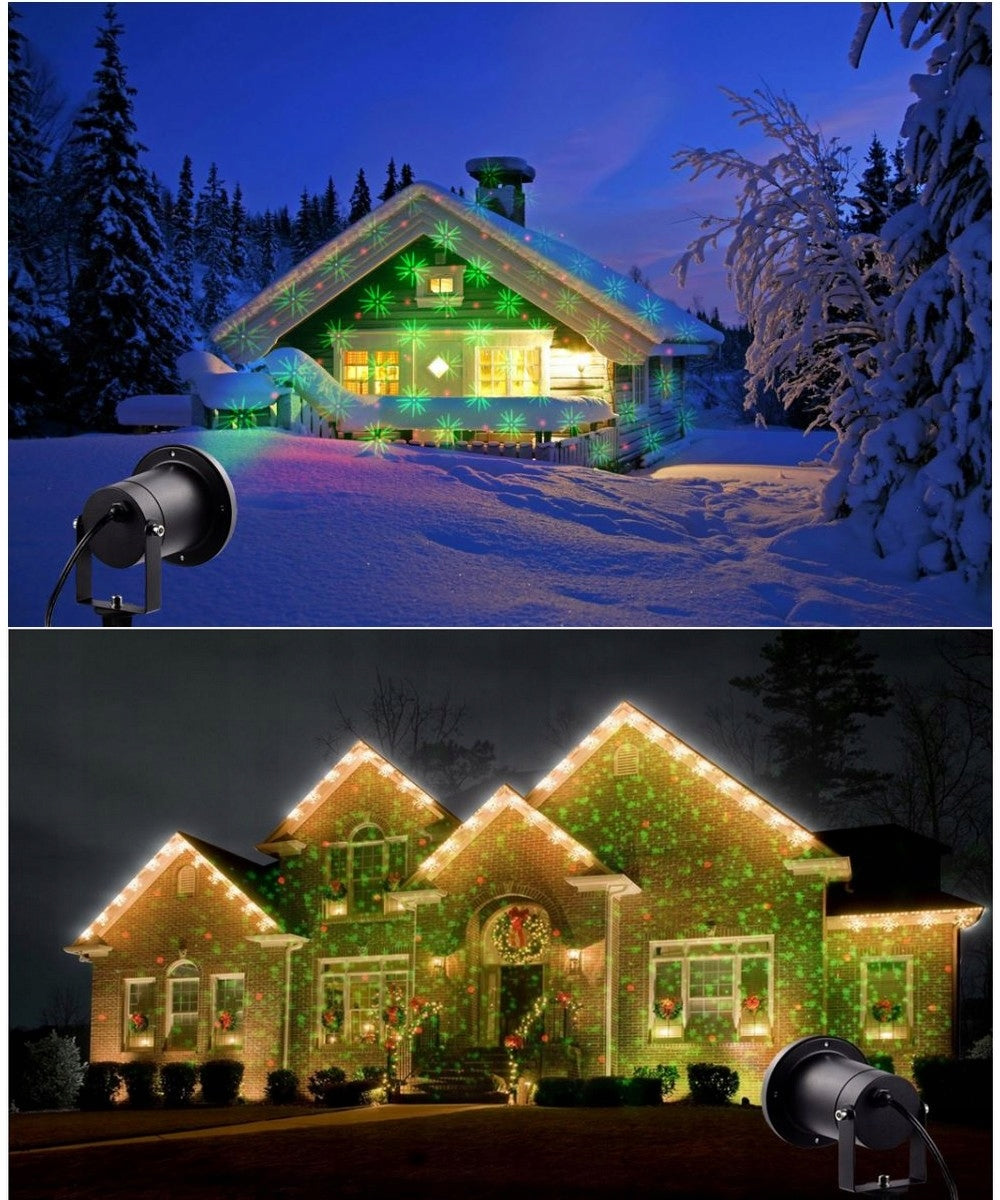 STAR SHOWER LASER PROJECTOR CHRISTMAS LASER RG MOVABLE REMOTE CONTROL FOR GIFT Manufacturer code PROJ-LAS-CZUJNIK