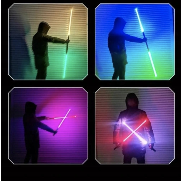 STAR WARS TOY METAL UCHW LIGHTSABER GLOWING WITH SOUND 70CM