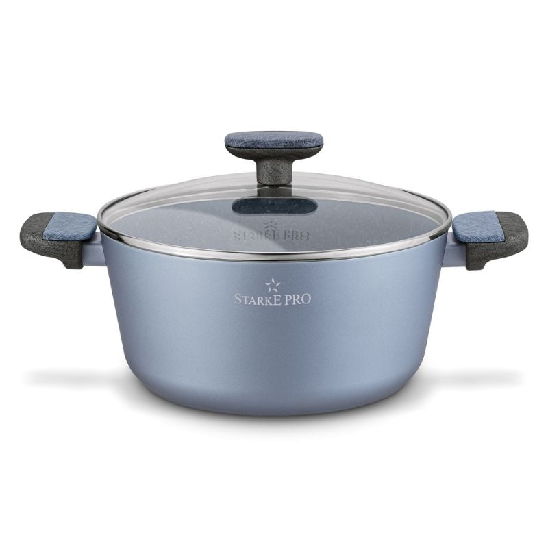 STARKE PRO Set of pots Double 10 elements grey-blue Brand Starke Pro