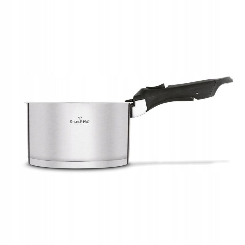 STARKE PRO Set of straight pots with detachable handle Susvid 4 elements Product weight with unit packaging 2.3 kg