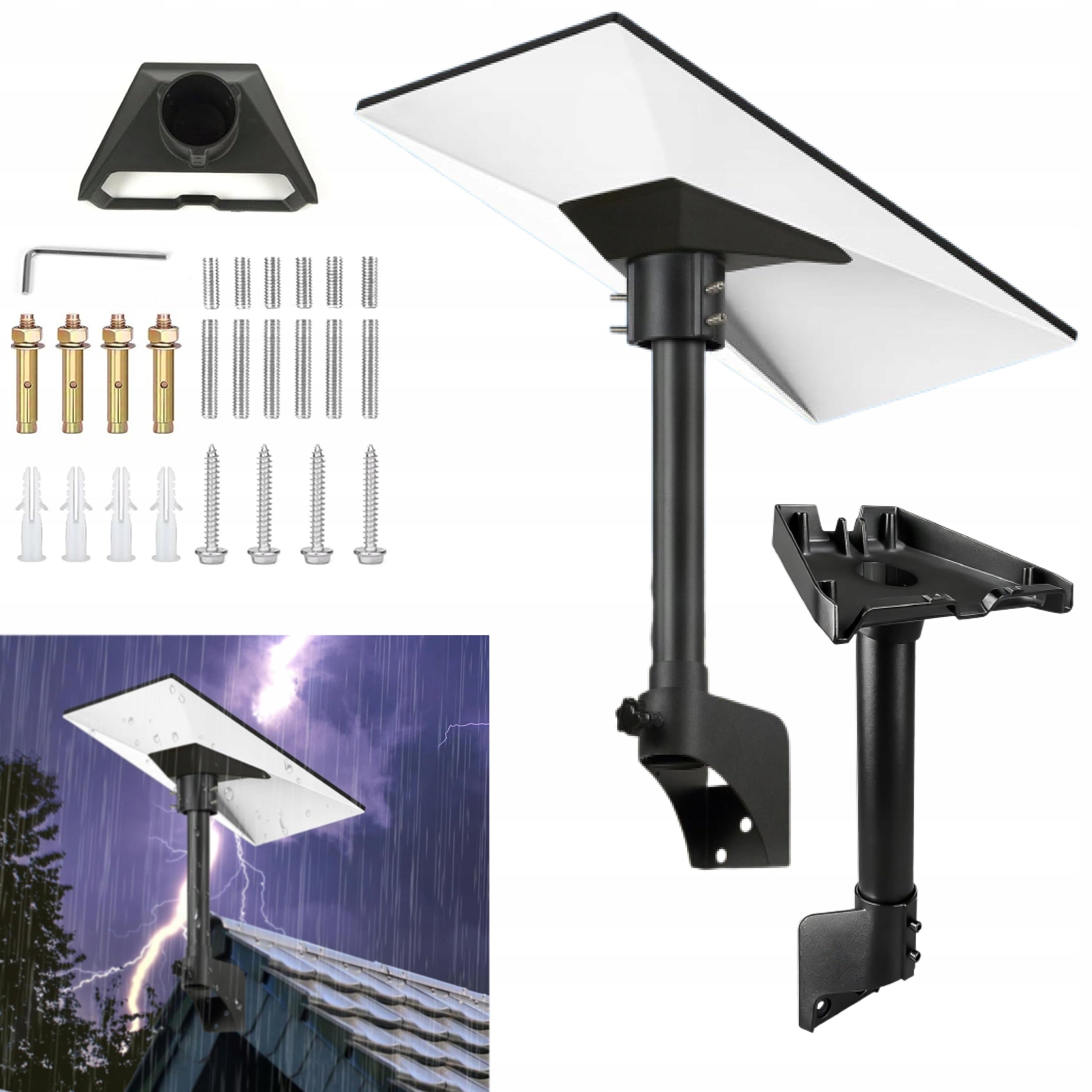 STARLINK GEN 3 WALL MOUNTED ROOF BRACKET ADJUSTABLE STEEL MOUNTING KIT