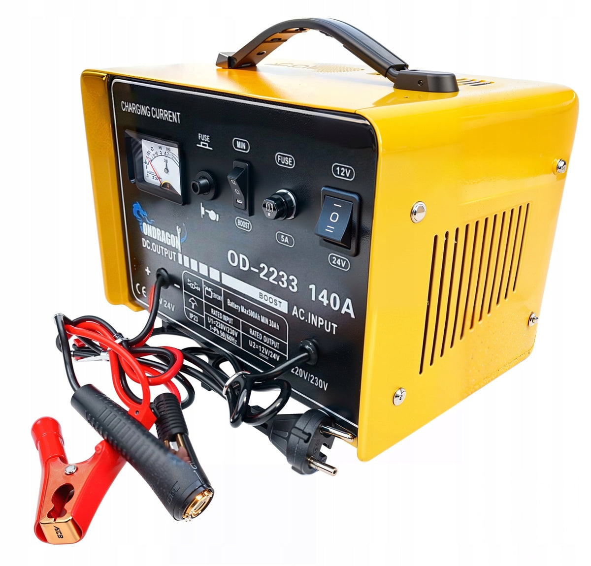 START 12/24V CAR RECTIFIER WITH START FOR CHARGING POWERFUL 140A Packaging status original