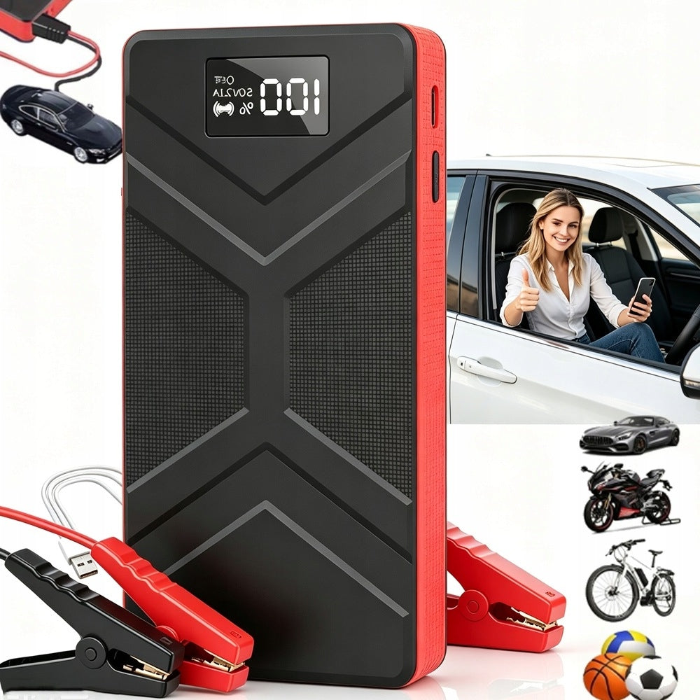 START JUMP STARTER BOOSTER POWER BANK FOR CAR 30000mAh