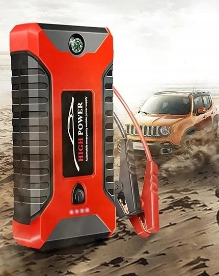 START TO CAR BOOSTER BATTERY POWERBANK +4x USB FLASHLIGHT 99800mAh Brand no brand