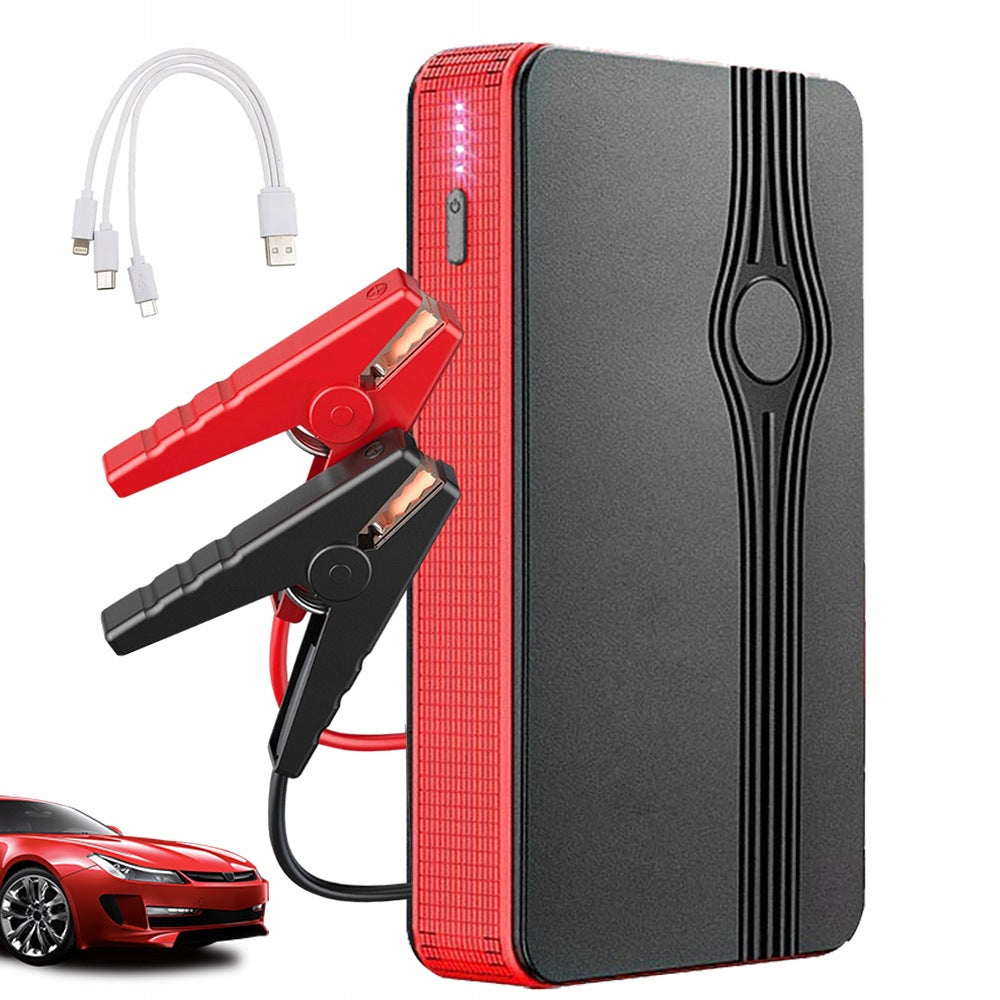 STARTER AND POWER BANK 400A 30000MAH 12V 2.0L PETROL RED-BLACK