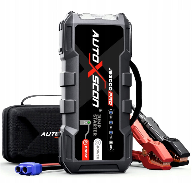 STARTER AUTOXSCAN JS3000PRO 24000mAh PowerBank FULL 12V 30000 AMPERE START Manufacturer code JS3000