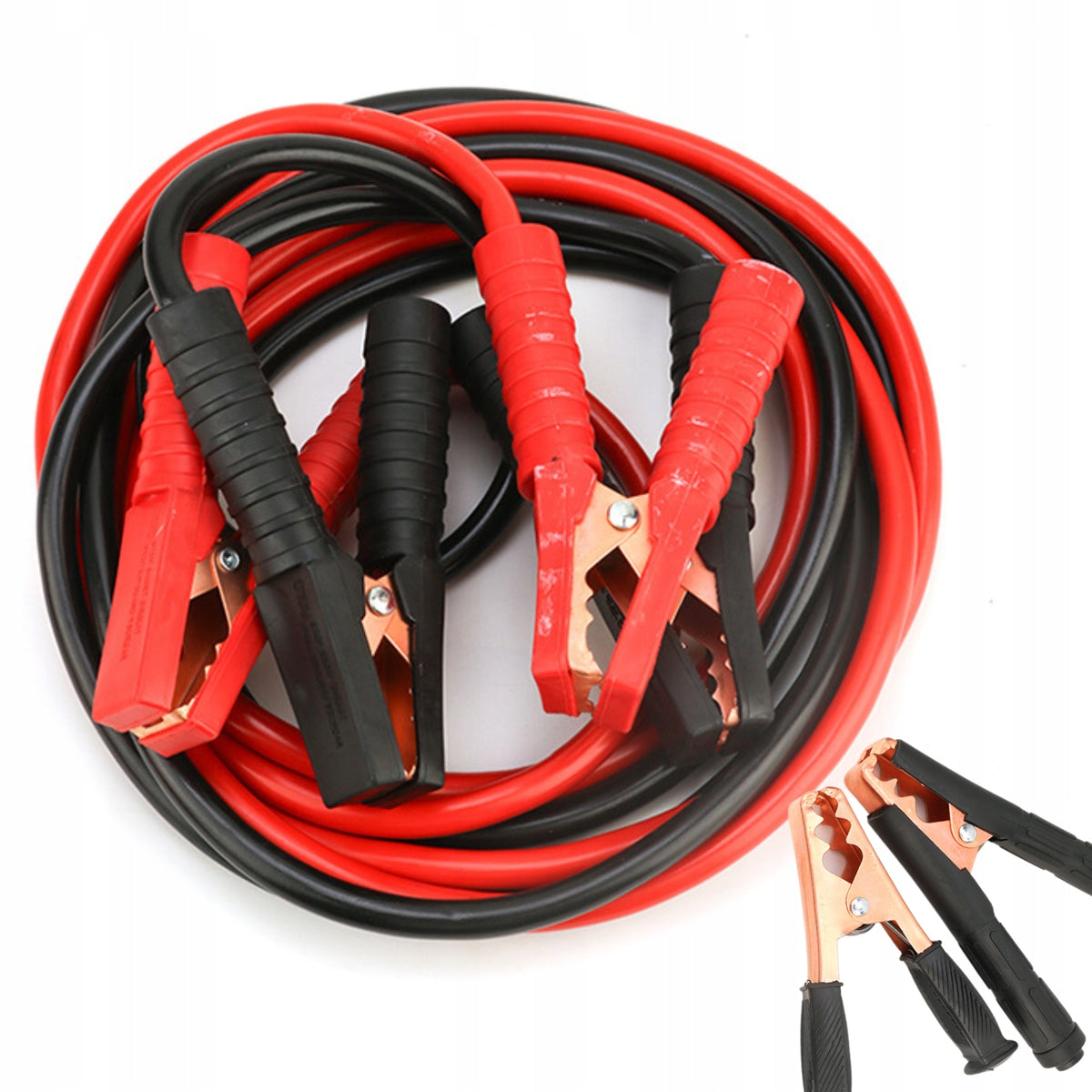 STARTER CABLES THICK COPPER WIRES 1000A 3m DIAMETER 10 mm TIR BUS Manufacturer no brand