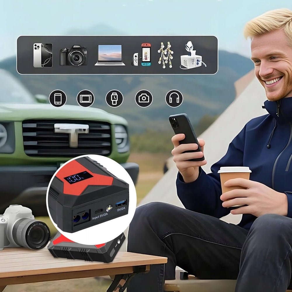 STARTER DEVICE 8000 MAH BUSTER STARTER FOR CAR POWERBANK QC3.0 Brand no brand