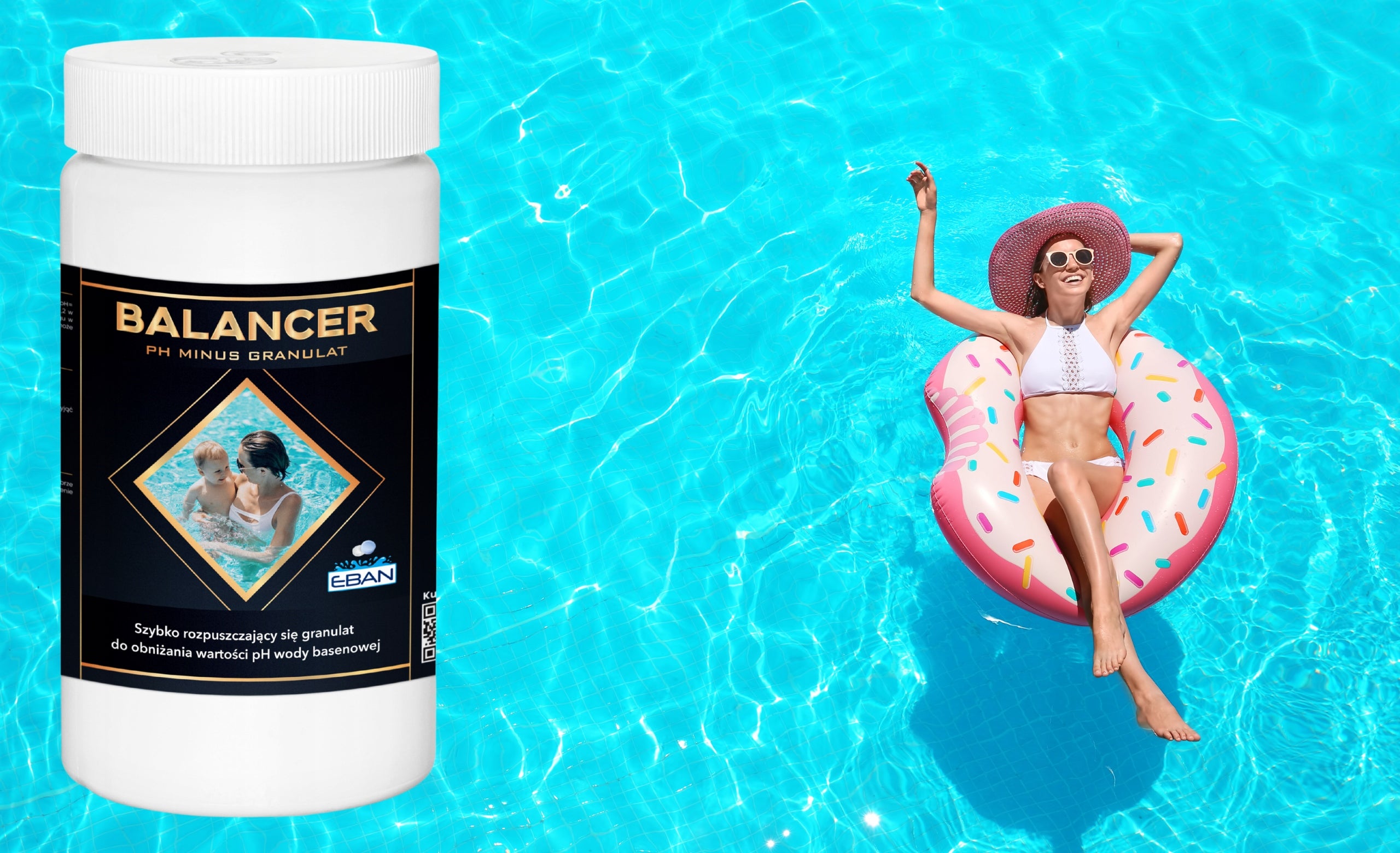 STARTER KIT 5in1 POOL CHEMISTRY FOR POOL CHLOR ALGOFIX FLOCK PH TESTER Packaging status original