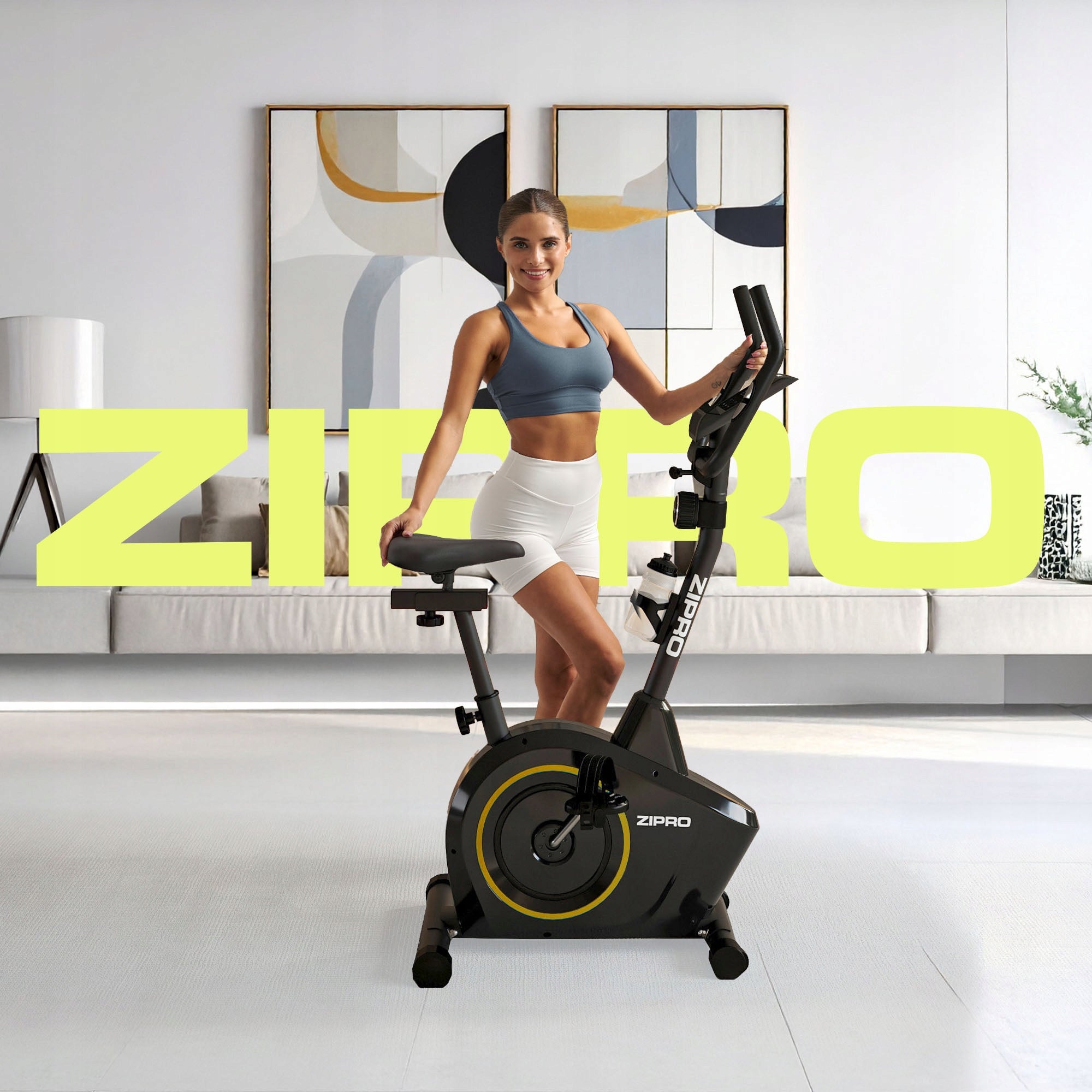STATIONARY BIKE EXERCISE BIKE Magnetic BOOST GOLD - ZIPRO EAN (GTIN) 5907783039928