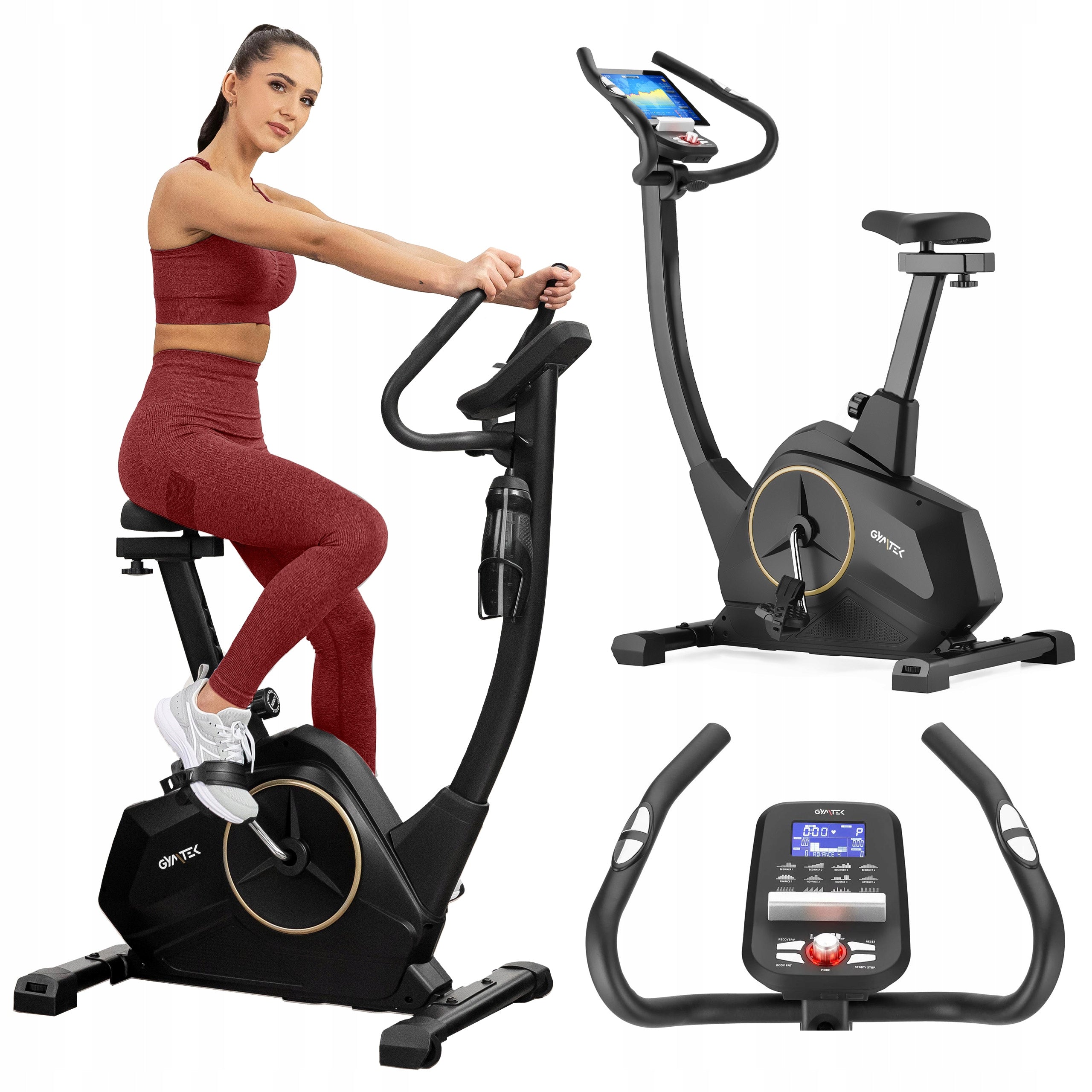 STATIONARY BIKE MAGNETIC EXERCISE BIKE XB4000 GYMTEK