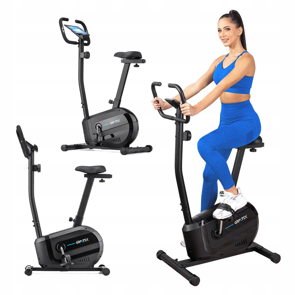 STATIONARY BIKE MAGNETIC FITNESS EXERCISE BIKE XB1000 GYMTEK