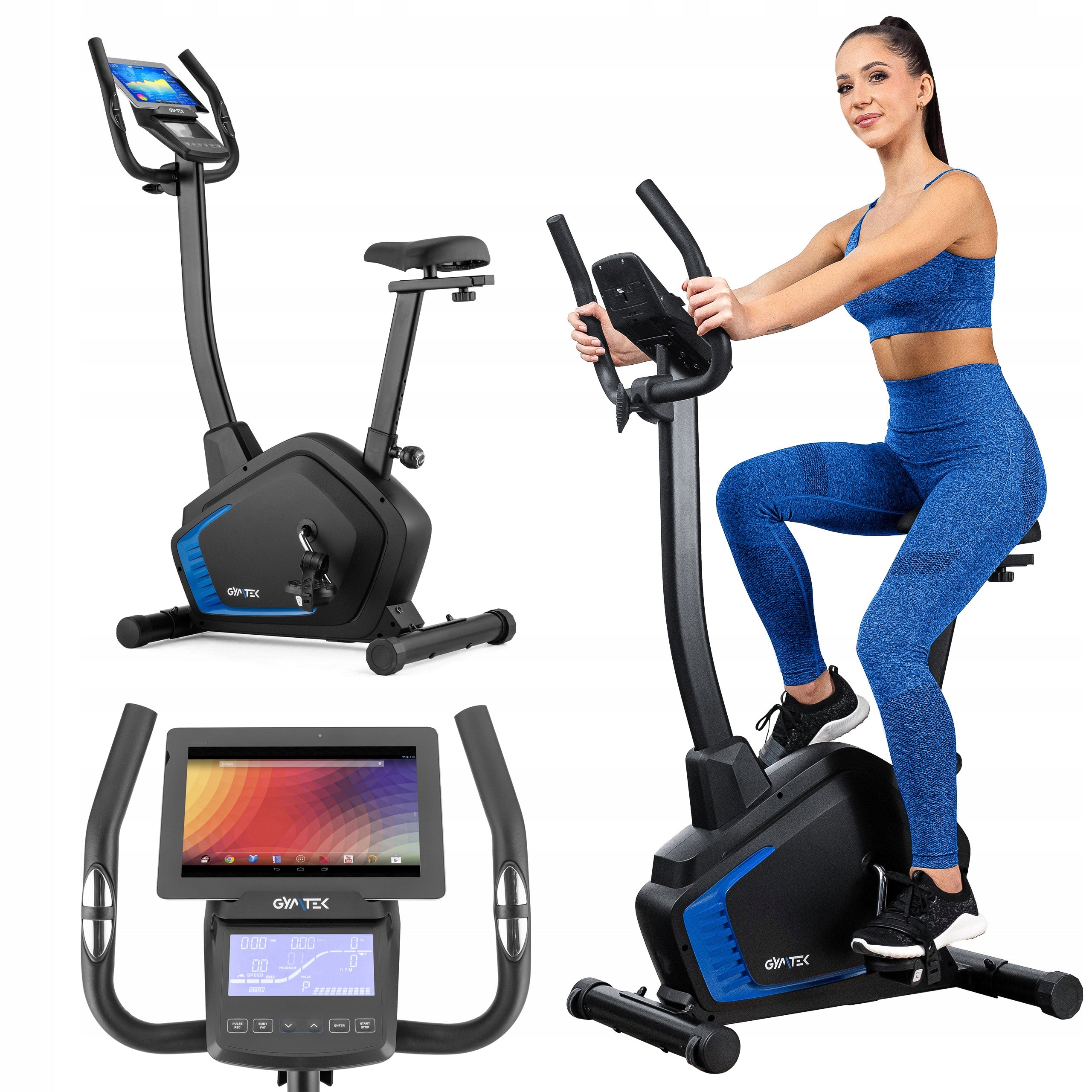 STATIONARY EXERCISE BIKE MAGNETIC EXERCISE BIKE XB1800 GYMTEK