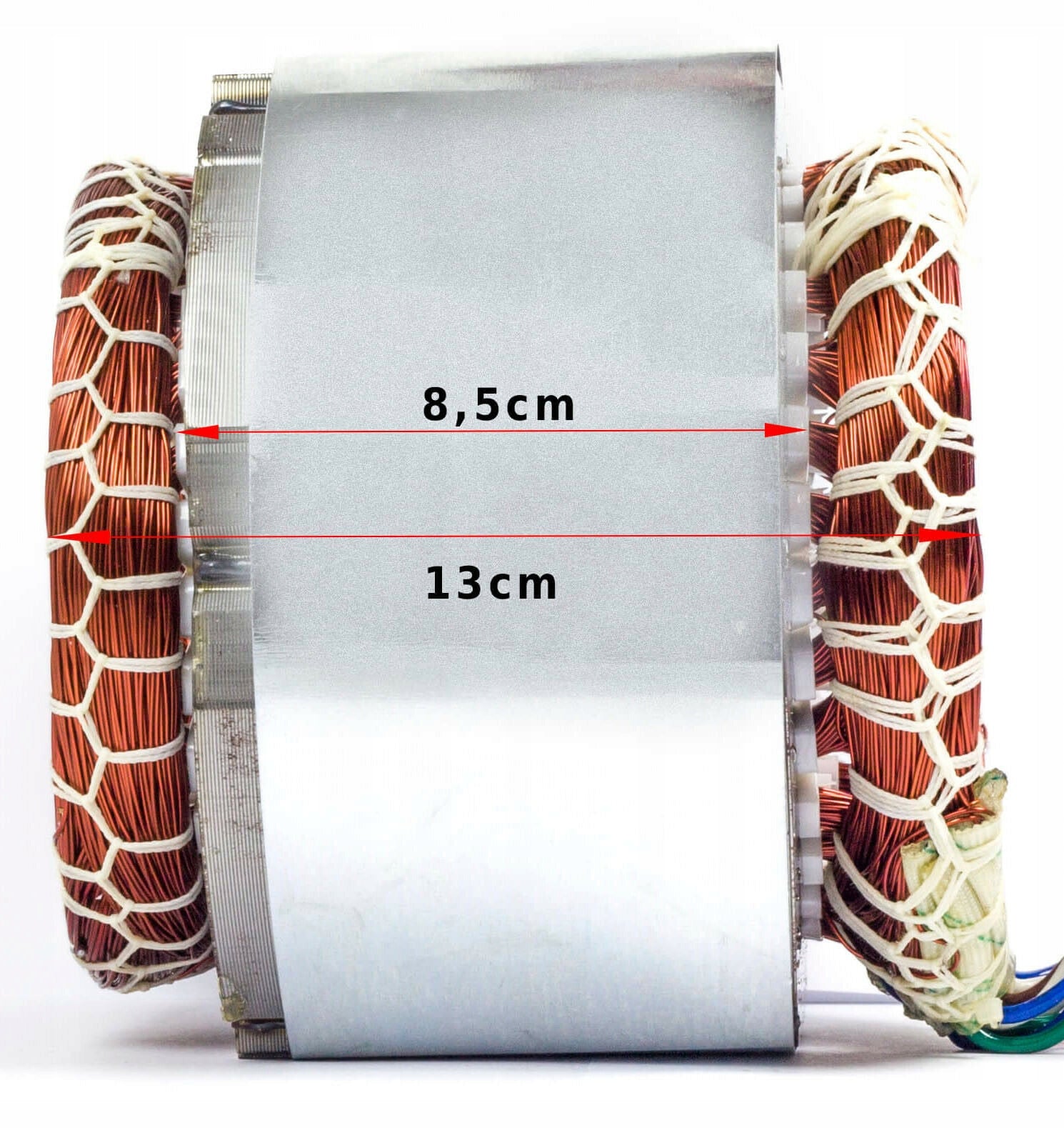STATOR GENERATOR 85mm GENERATOR 230V 100% COPPER Brand Inox