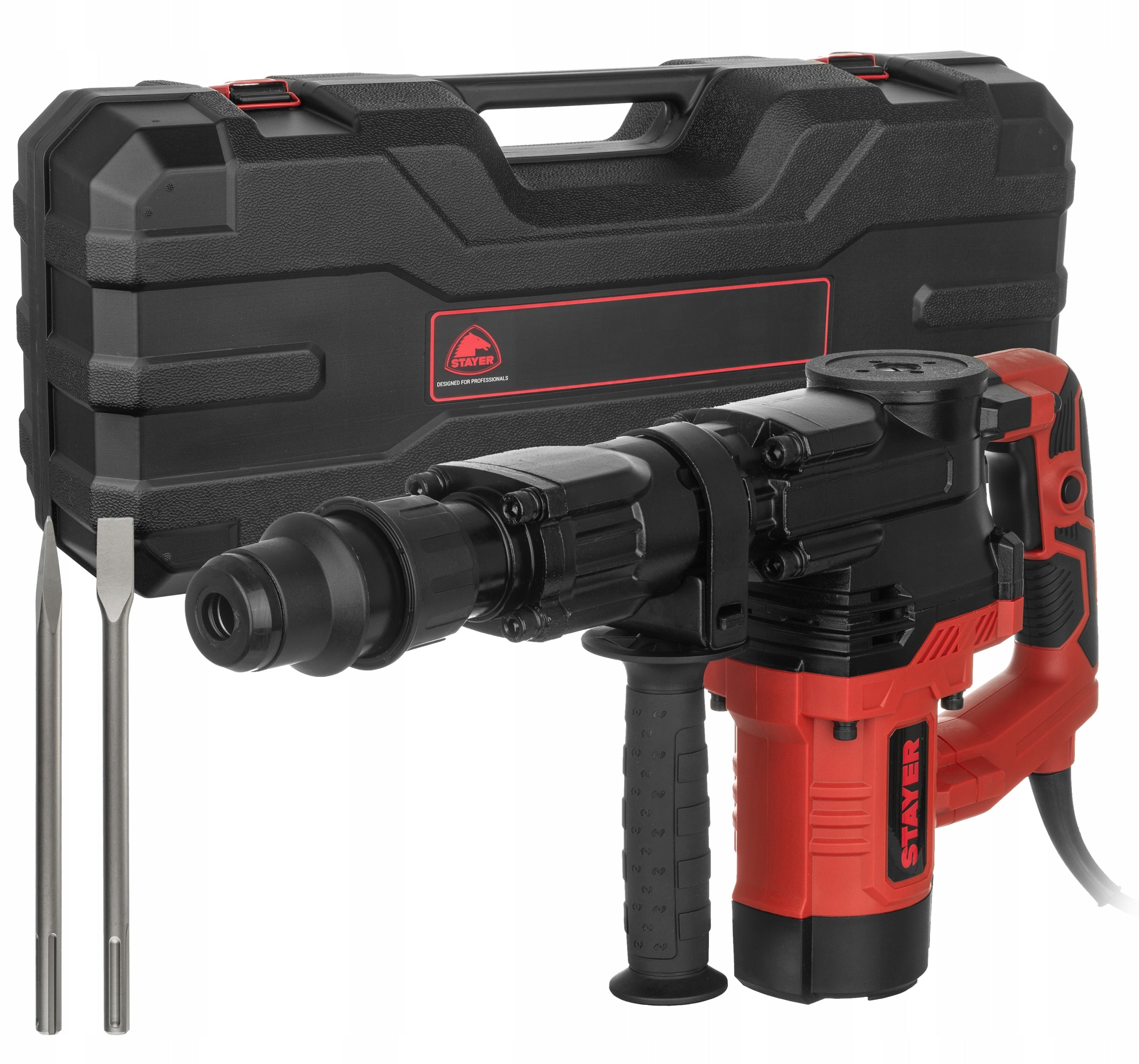 STAYER DEMOLITION HAMMER SDS-MAX 8J 1300W 2400 UD/MIN MD8K +CASE 2XLENGTH