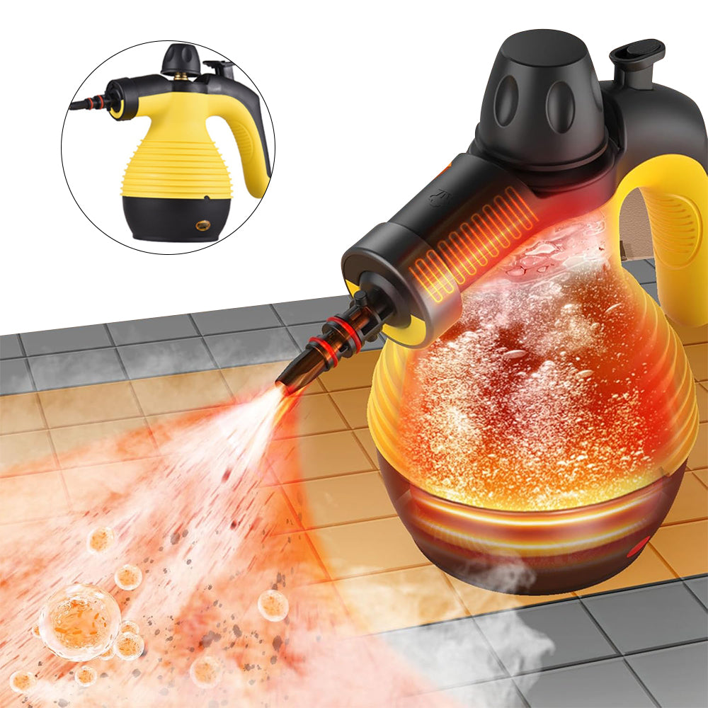 STEAM CLEANER 1050W MANUAL WASHER DAILY CLEANING Operating pressure 3 bar