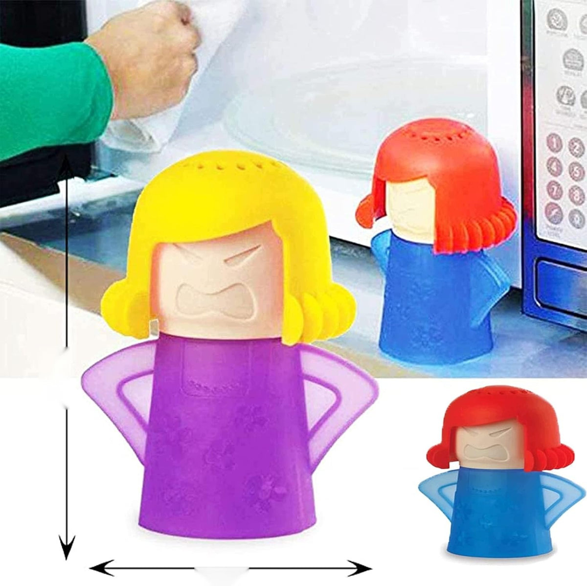 STEAM CLEANER 2 PIECES MICROWAVE COUPLE KITCHEN HOME OFFICE Manufacturer code 5908182022207