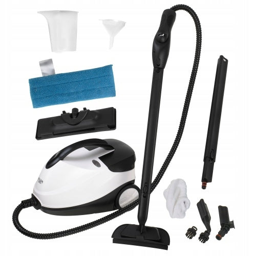 STEAM CLEANER STEAMER MOP CLEANER ELECTRIC UPHOLSTERY WINDOW KIT Packaging status original