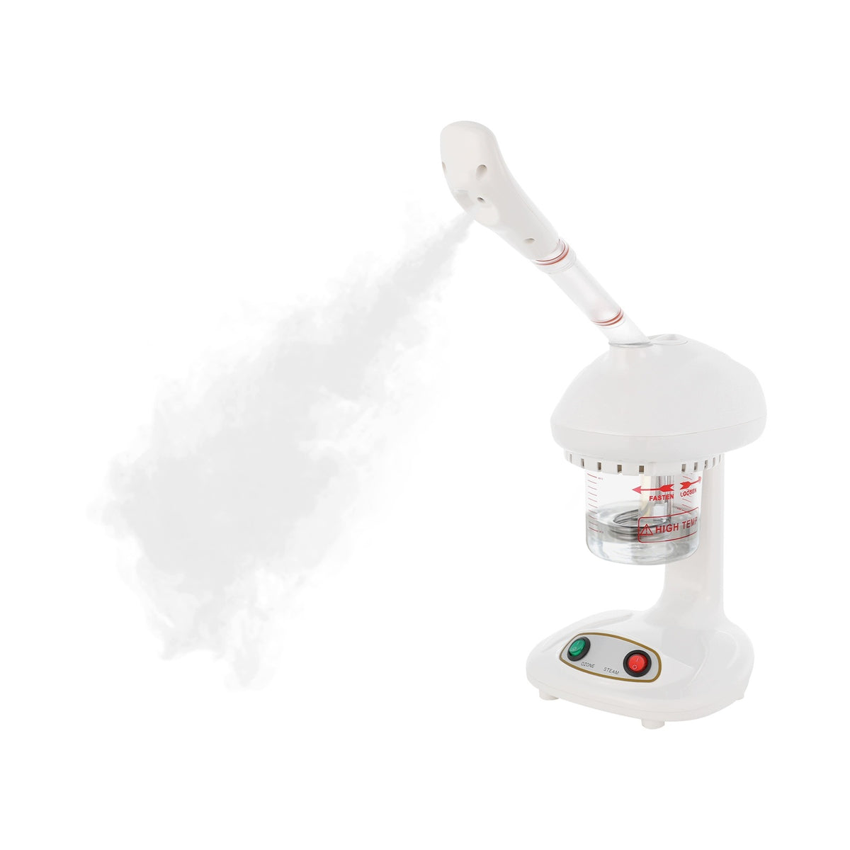 STEAM FACIAL SAUNA HUMIDIFIER STEAMER FREESTANDING ROTATING NOZZLE 360°