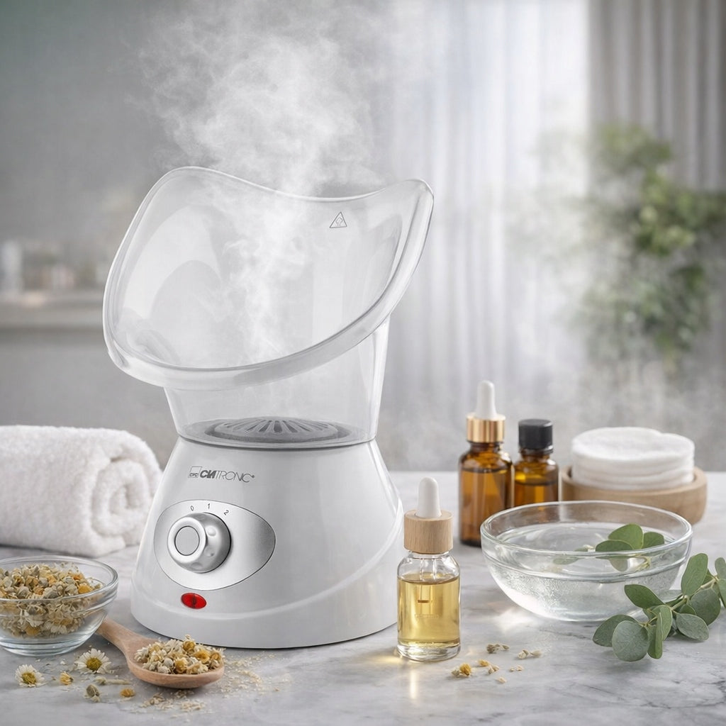 STEAM FACIAL SAUNA INHALER CLATRONIC 130W IONIC SPA HUMIDIFIER Manufacturer code GS 3656