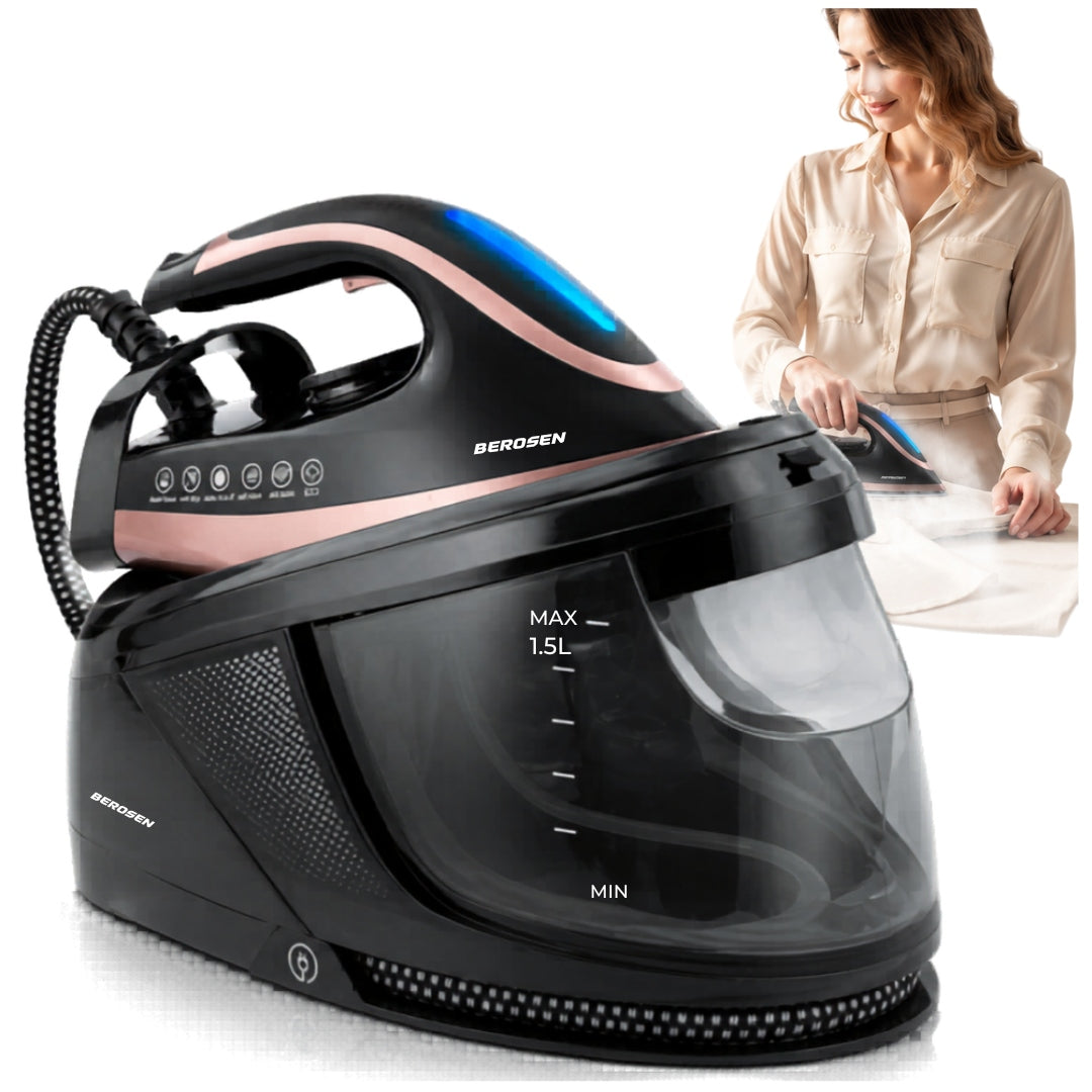 STEAM GENERATOR STEAM STATION IRON WITH STATION CERAMIC COATING 3000W