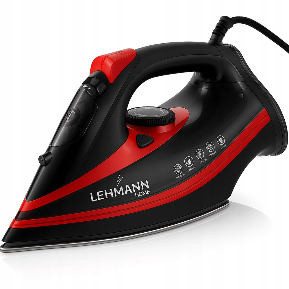 STEAM IRON CERAMIC FIREFIGHTER 3000W 22in1 ANTI-DRIP 150CM 140G/MIN STRONG