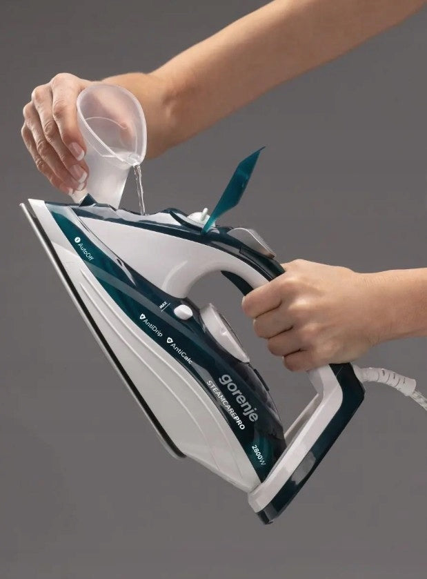 STEAM IRON GORENJE 2800W AntiCalc FIREFIGHTER DRIP LOCK STRONG SIH2800 Brand Gorenje