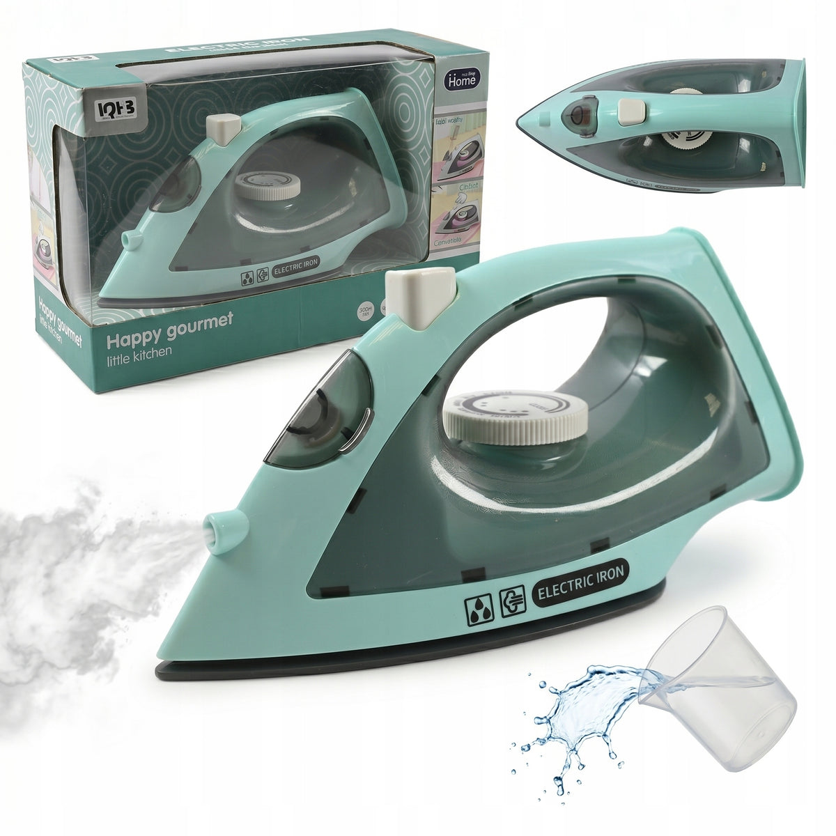 STEAM IRON INTERACTIVE TOY FOR CHILDREN STEAM WATER SOUND LIGHT