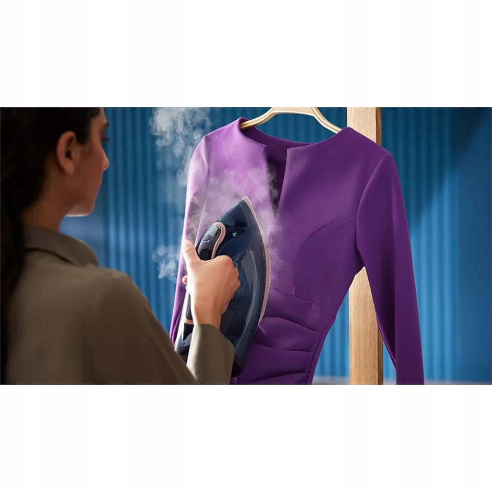 STEAM IRON PHILIPS Azur FOOT STEEL COATING TITANIUM MOTION SENSOR 3000W Manufacturer code Najsilniejszy strumień pary 85 g/min Philips