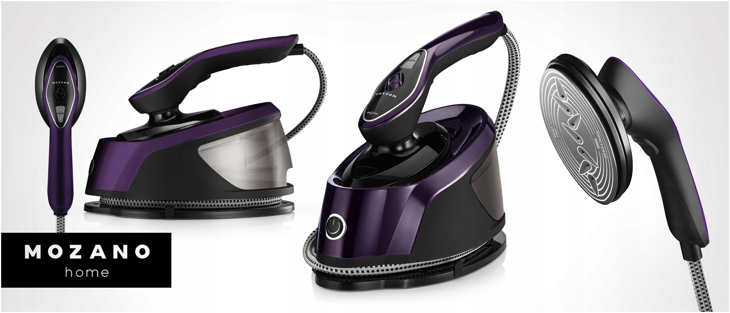 STEAM IRON STEAMER FOR CLOTHES STEAMER GENRTAO STEAM POWERFUL 2500W Manufacturer code AGD/ST/02