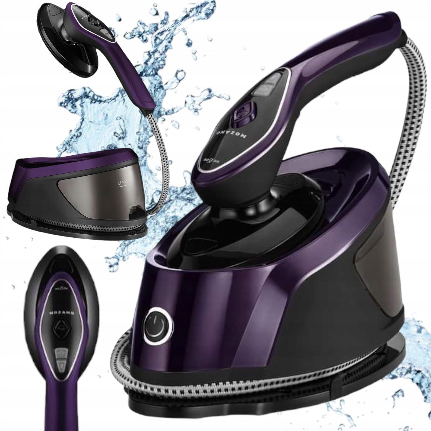 STEAM IRON STRONG STEAMER FOR CLOTHES STEAMER STEAM GENERATOR POWERFUL 2500W