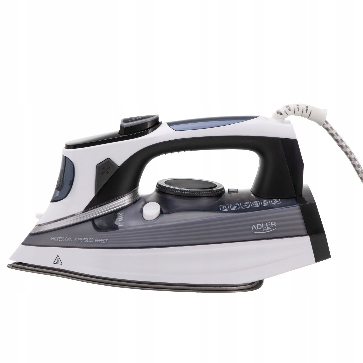 STEAM IRON with LCD 11 temperature settings ANODIZED SWIFT GLIDE foot Manufacturer code AD5053